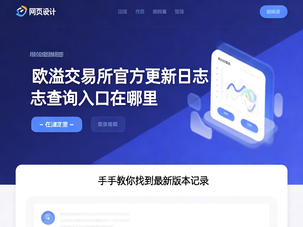 欧溢交易所更新日志界面展示